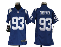 Nike youth's Jersey Indianapolis Colts 93 Dwight Freeney Blue Game